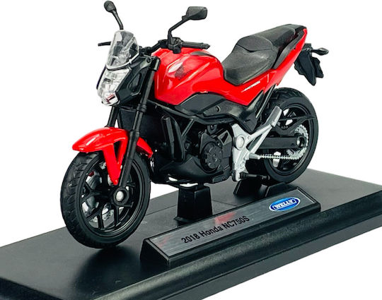 Welly 2018 Honda Nc750s Maßstab 1:18