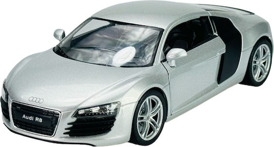 Welly Audi R8 Silver 1:24 22493