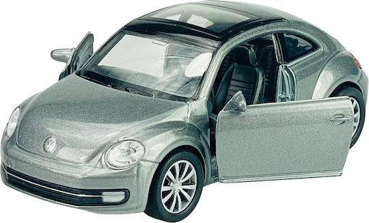 Welly Vw Volkswagen Beetle Ασημι 1:34 43650