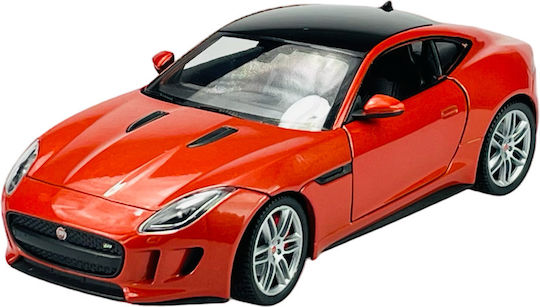 Welly Jaguar F-type Coupe Πορτοκαλι 1:24 24060