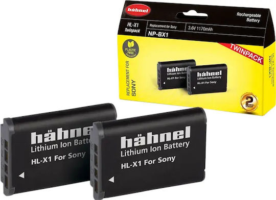 Hahnel Battery Sony Hl-x1 Np-bx1 Twin Pack