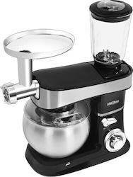 Kraft & Dele Mixer Planetar 2200W cu Bol din Inox 6lt Negru Kraft & Dele Mixer Planetar 2200W cu Bol din Inox 6lt Negru