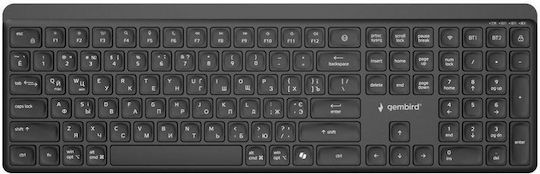 Gembird KB-WPS-03-CYRL Безжично Bluetooth Клавиатура Кирилица
