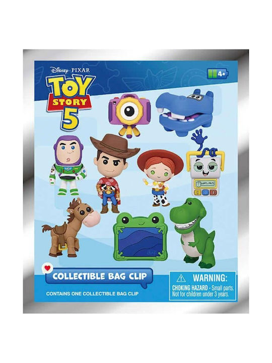 Toy Story 5 Series 1 Foam Bag Clip Keychain Random Content