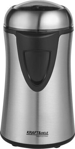 Kraft & Dele Râșniță Electrică de Cafea 300W cu Capacitatea de 60gr