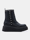 Suede Women's Black Ankle Boots
