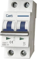 Geti Geti Διπολικός Διακόπτης Ράγας 1000V 16A