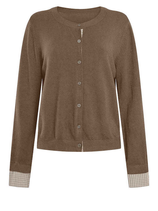 Celestino Gestrickte Damen Strickjacke Kariert ...