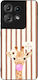 Калъф Sonique Stripe Stories Series Motorla Edg...