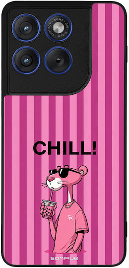 Sonique Stripe Stories Series Motorola Edge 70 5G Chill Panther Mobile Phone Case