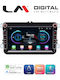 LM Digital Автомобилна Аудио Система 04>14 (Bluetooth/USB/Вграден Wi-Fi/GPS)