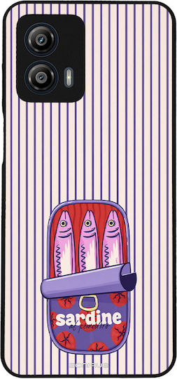 Sonique Stripe Stories Series Case Motorola Moto G53 5G Sardine