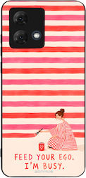 Husă Sonique Stripe Stories Series Motorola Mot...