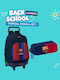 Sevenworld Schulset F.C. Barcelona 3D + Doppeltes Etui