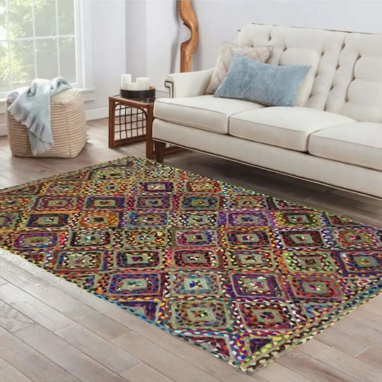 Covor Rectangular Din Iută Bej 120x180cm