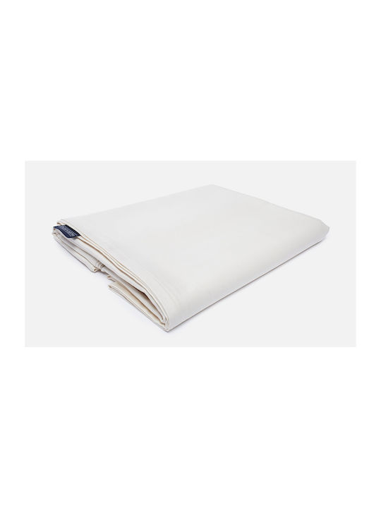 Valeria Home Husă Pentru Pilotă 100% Bumbac Semi-dublă 180x200 Bumbac Albă