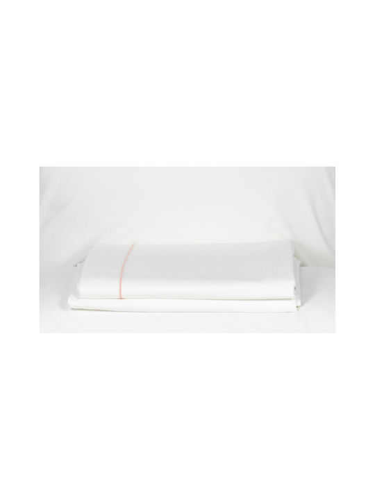 Valeria Home Παπλωματοθήκη Μονή 140x200 Linia Blush