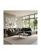 Selio Corner Couch with Left Corner Anthracite 300x240x100 cm