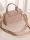 Damentasche Schulter Beige