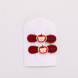 Apple Series – Clame De Păr – 2 Bucăți