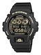 Casio Ψηφιακό Ανδρικό Ρολόι Μπαταρίας με Μαύρο Καουτσούκ Λουράκι