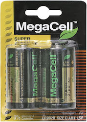 Megacell Алкални Батерии D 1.5V 24 Бр