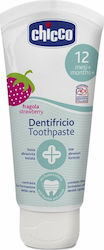 Chicco Παιδική Οδοντόκρεμα Φράουλα 50ml
