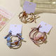 Set of Modern Hair Scrunchies Elastic 2 Pieces