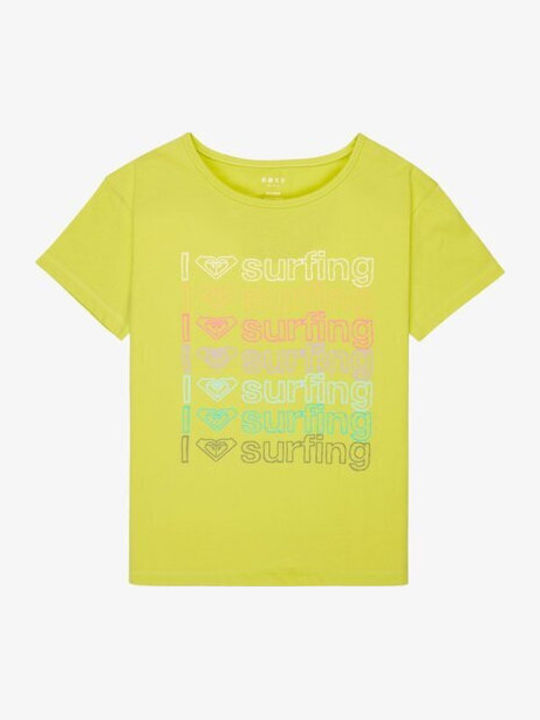 Roxy Kids T-shirt Daiquiri Green Lilyregular