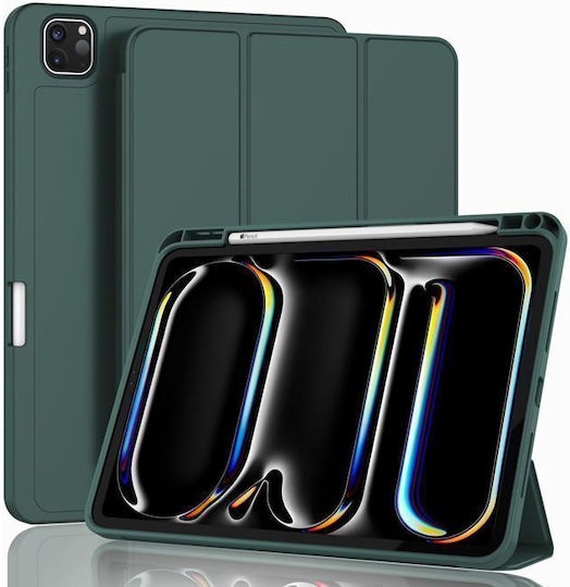 Orso Мека Задна Корица От Силикон Зелен За Realme 11 Pro / 11 Pro+