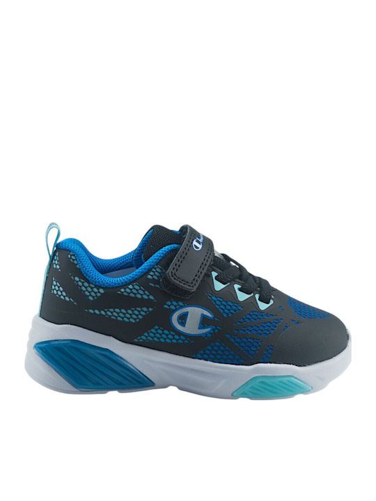 Champion Wave Παιδικά Sneakers Μαύρα