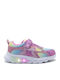 Kids Sneakers With Lights Pink