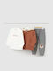 Kids Sweatpants Set Orange 3 Pieces