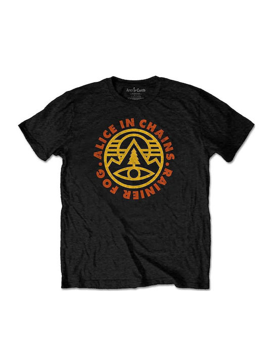 Alice In Chains T-shirt С Бордово Лого