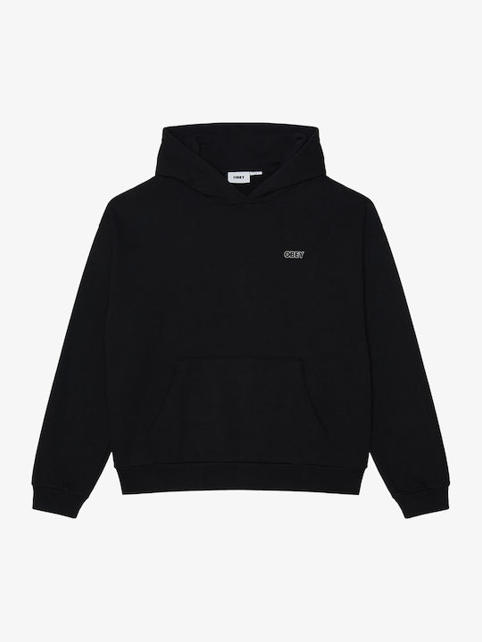 Hanorac Extra Heavy cu glugă Black