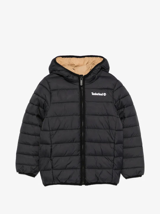 Kids Casual Short Black Jacket