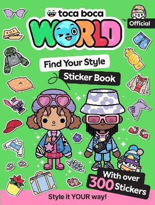 Toca Boca Find Your Style Sticker Book