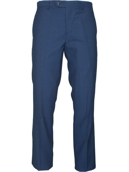 Pantaloni În Fit Regular Albastru