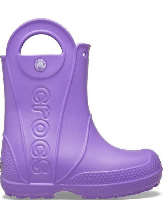 Crocs Детски гумени ботуши Handle It Rain Boot ...