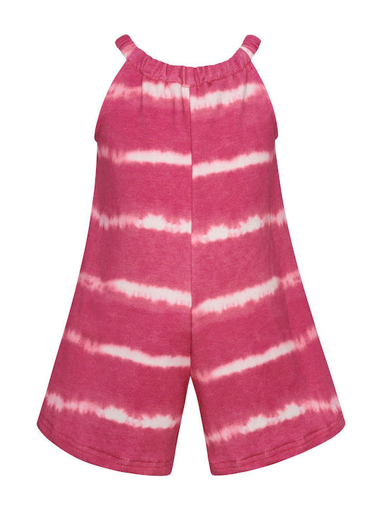 Playsuit Kids Shorts/Bermuda Fabric Fuchsia Pink-fuchsia