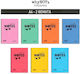 WhyNote Spirale Schulheft Geregelt A4 60 Papiereinlagen 2 Schulfachhefte (Verschiedene Designs)