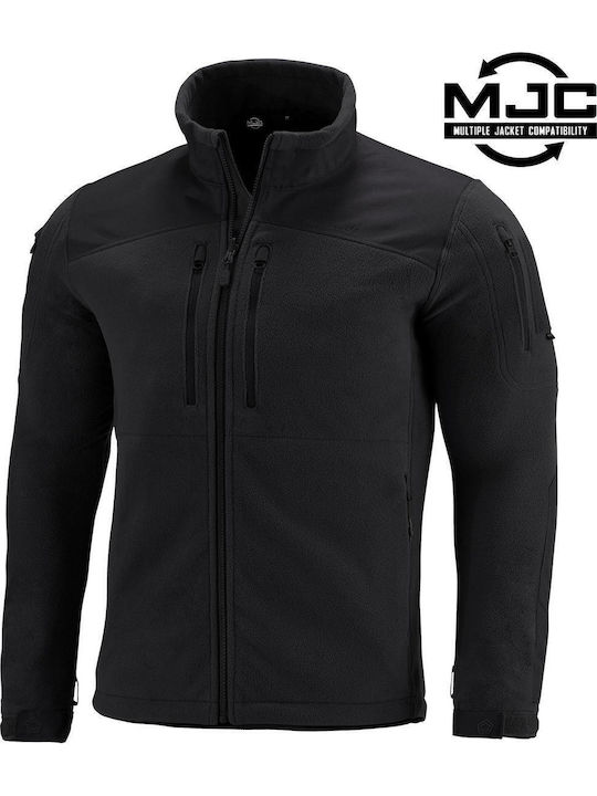 Pentagon Nestor Αδιάβροχη Κυνηγετική Ζακέτα Fleece Μαύρο