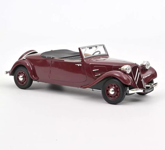 1/18 Citroen Traction Cabriolet 1939 Dark Red Sealed Body
