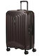Samsonite Spinner Valiză de călătorie Medie Dură Maro Înălțime 69 cm