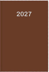 Innostat Daily Agenda 2027 Brown 17x24cm