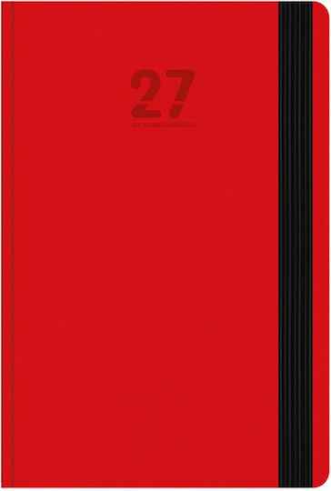 Innostat Rodonit Daily Agenda 2027 Red 17x24cm