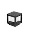 GloboStar Outdoor Small Post LED Floor Lamp 10W With Warm White Light IP65 White
