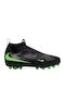 Phantom 6 AG Ghete de fotbal pentru copii cu crampoane Negre