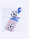 Soccer Card Holder Short Strap PU