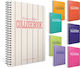 Gipta Тетрадка Спирала С Редове А4 College Book (Различни Дизайни/Цветове) 3-54-30